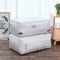 Quilt Storage Bag Feather Shape Clothes Quilt Pillow Blanket Storage Baskets Bag Organizer