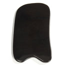 Natural Black Buffalo Horn Scraping Gua Sha Board Acupuncture Cure Manual Massager Tool