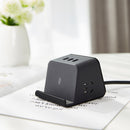 Aigo 5W Wireless Charger Socket 3D Mini Power Strip Socket Outlet 3USB Ports from Xiaomi Youpin
