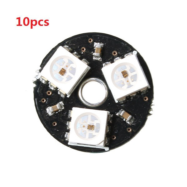 10pcs CJMCU-3bit WS2812 RGB LED Full Color Drive LED Light Circular Development Board