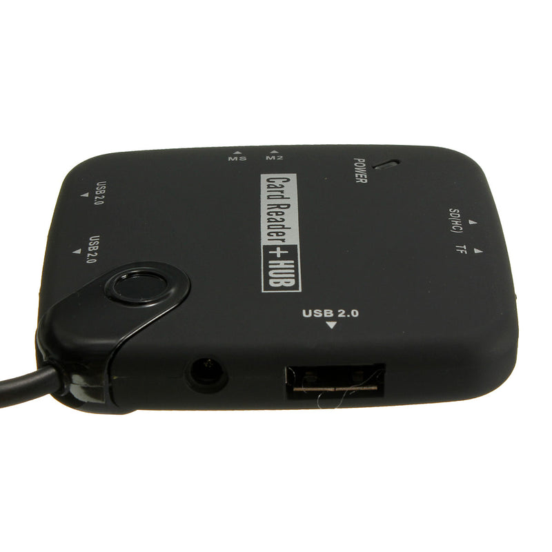Micro USB to SD TF M2 MS Card Reader OTG Hub for Mobile Phones