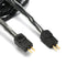 Black Replacement Earphone Cable 3.5mm Wire for Logitech UE18 JH13 Westone W4r UM3X 1964 A