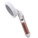 Pressure Boost Shower Head 360 Rotating Spa Rainfall Water Saving Filtration