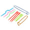 Crochet Needle Hooks Set Organiser Case AccBearded Needle Suit With 45 Piece Attach One Storage Bag