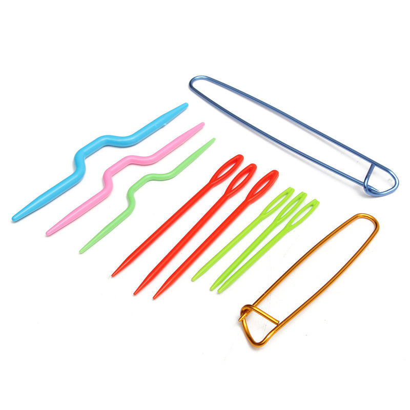 Crochet Needle Hooks Set Organiser Case AccBearded Needle Suit With 45 Piece Attach One Storage Bag