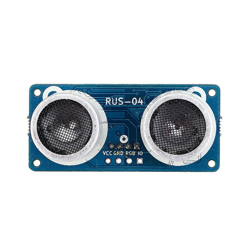 3pcs RUS-04 Ultrasonic Module with RGB Light Distance Sensor Compatible HC-SR04 Obstacle Avoidance Sensor for  Smart Car Robot