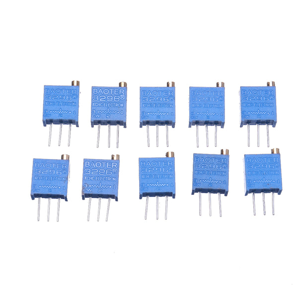 10pcs 3296W 20K ohm Trimpot Trimmer Potentiometer
