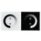 DC 12V/24V Sensitive Touch Switch Panel LED Light Dimmer Controller Wall Mounted Switch
