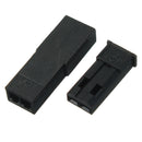 Excellway TC10 300Pcs 2.54mm Dupont Connector Housing Male/Female Pin Connector