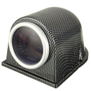 52mm Turbo Boost Gauge Meter Carbon Fiber Pod Smoke Face Universal PSI