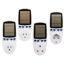 EU/UK/US Plug LCD Display Electric Monitor Analyzer Power Meter Energy Smart Wall Socket