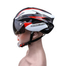 Basecamp Goggles Visor Bicycle Helmet Road Cycling Mountain Bike Adjustable Helmet