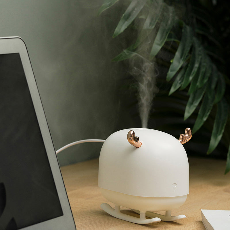 SOTHING DSHJ-H-009 260ML Deer Humidifier Light USB Home Air Humidifier Air Purifier Atmosphere Night Light From Xiaomiyoupin