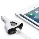 Bakeey 120W Dual USB LED Display Fast Charging USB Car Charger For iPhone XS 11 Max Pro Huawei P30 Pro Mate30 Xiaomi Mi9 9Pro Note10