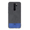 Bakeey Luxury Fabric Splice Soft Silicone Edge Shockproof Protective Case For Xiaomi Redmi Note 8 Pro