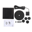 7V Floating Solar Function Pump Solar Panel Powered Water Pump for Bird Bath Pond Garden Water Pump