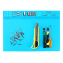 35x25cm Heat Resistant Insulation Silicone Pad Soldering Desk Mat Tools Platform