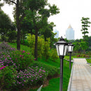 Solar Power LED Path Way Wall Landscape Garden Fence Solar Garden Light Post Outdoor Light