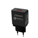 FONKEN QC3.0 2A Quick Charging USB Charger Adapter For iPhone X XS HUAWEI P30 Oneplus 7 XIAOMI MI9 S10 S10+