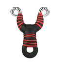 IPRee Outdoor Stainless Steel Tactical Slingshot Rubber Band Catapult Camping Sling Shot