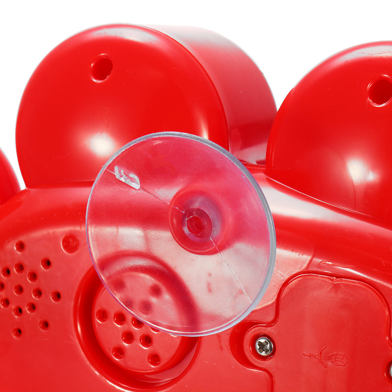 Crab Bubble Machine Musical Bubble Blower Maker Bath 7 Colorful Light Music Baby Kid