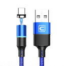 CAFELE 3A Magnetic LED QC3.0 USB Type-C Fast Charging Data Cable for Huawei Xiaomi