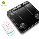 Mrosaa Intelligent bluetooth Weight Scale LED Display Body Fat Scale BMI USB Charging