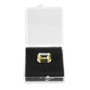 Gentle Yellow Gemstone Zircon 11.50ct 10x14mm Rectangle VVS Cut AAAA+ Jewelry Decorations