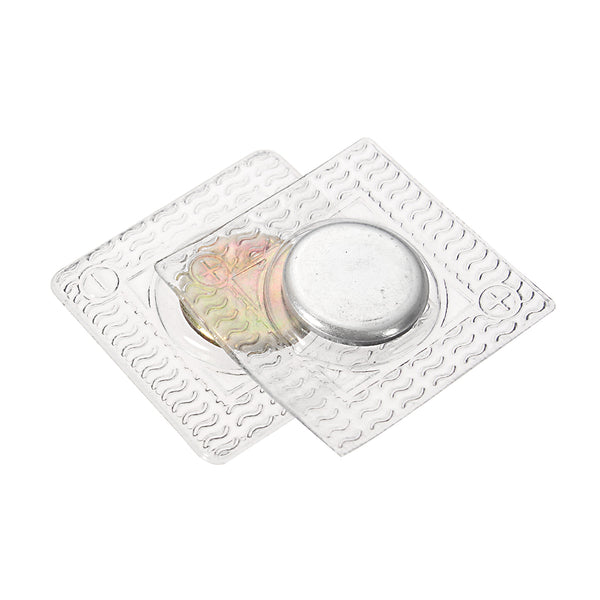 1 Set 15x2mm PVC Invisible Hidden Sew in Magnetic Snaps DIY Neodymium Magnet Purse Closure