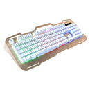 IMICE KM-690 USB Wired Gaming Keyboard 3 Color LED Backlit 2400DPI Gaming Mouse Combo