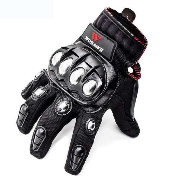 WOSAWE BST-017 Tactical Full Finger Cycling Gloves Slip Resistant Glove For Outdoor Sports Hunting Camping