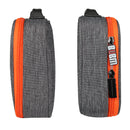 BUBM TTR Multi-functional Portable Transparent Electronics Accessories Organizer Cosmetic Bag