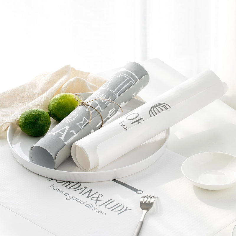 Jordon&Judy 2PCS Rollable Anti-slip PP Placemat from XIAOMI YOUPIN Waterproof Mat Eco-friendly Heat-resistant