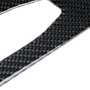 Carbon Fiber Center Water Cup Holder Frame Cover Trim For Benz C Class W204 2008-2013