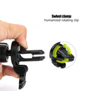 GUB P20 Rotation Aluminum Car Phone Holder For 3.5" to 7.5" Device Navigation Phone Stand Mount Support Air Outlet Clips