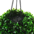 20cm Diameter Solar Powered Colorful LED Night Light Artificial Topiary Ball Outdoor Wedding Garden Lamp