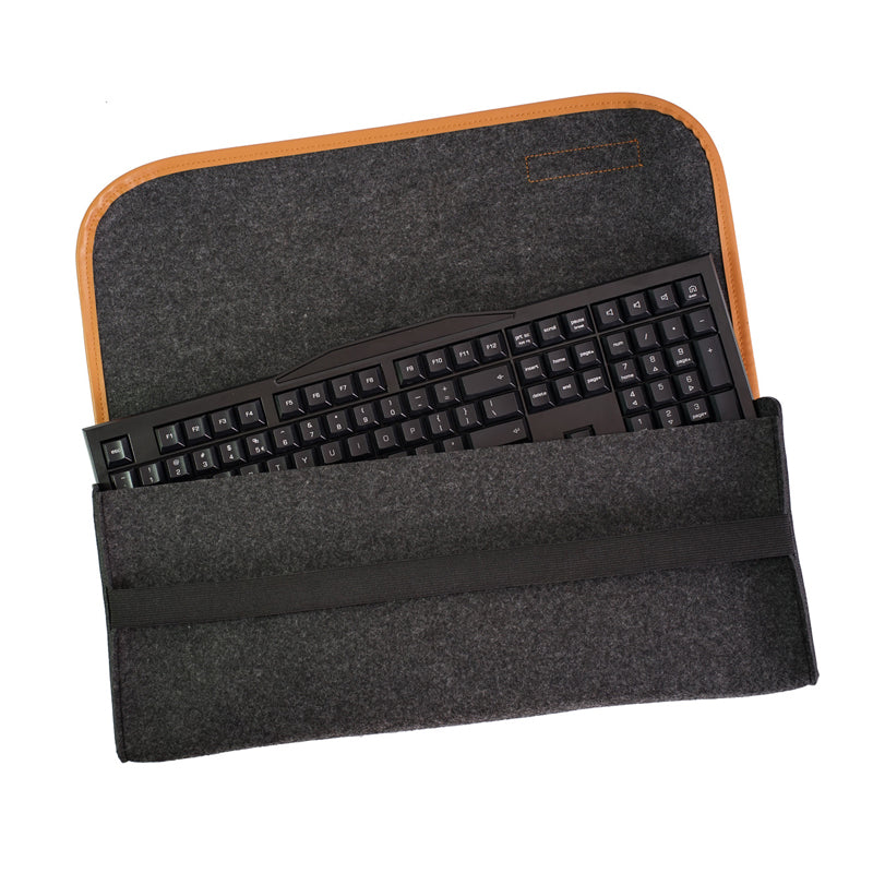 Felt Keyboard Storage Bag Dustproof Carrying Bag for 61 87 104 Key Mechanical Keyboard