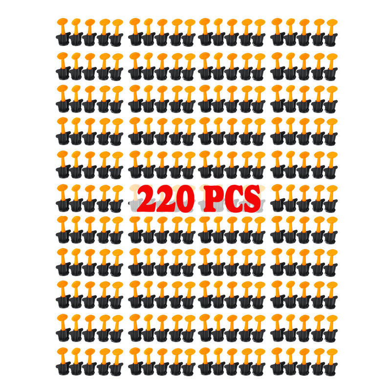 55/110/220 Set Tile Leveling System Floor Kit Tile Spacers Alignment Adjustable Clip Reusable Hand Tool