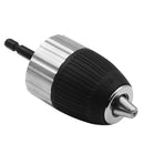 1.5-13mm Keyless Drill Chuck Self-Locking Keyless 3/8-24 UNF Thread Drill Chuck