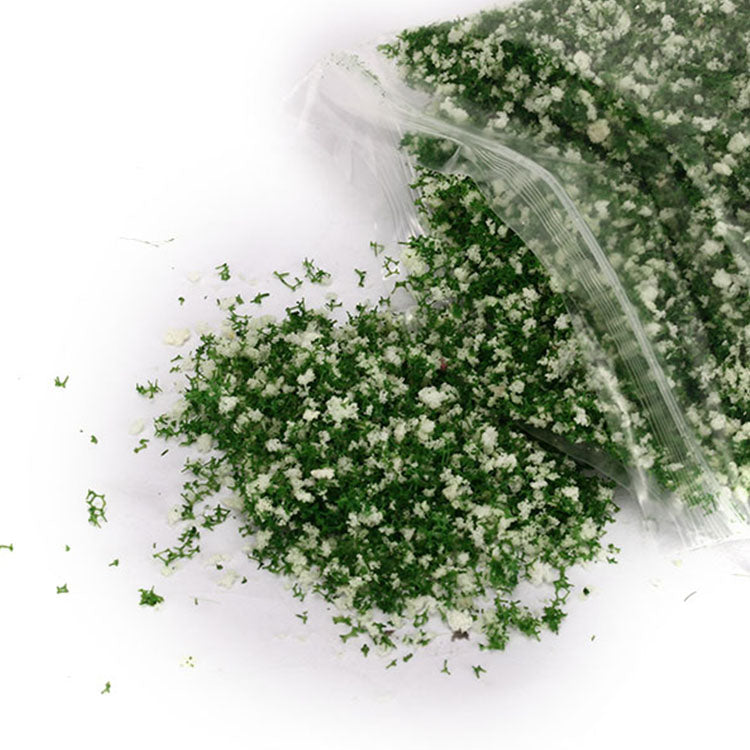 DIY Handmade Building Model Material Grass Tree Sponge Powder Green Mixture Pollen