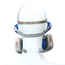 Silicone Full Face Respirator Gas Mask & Goggles Comprehensive Cover Paint Chemical Pesticide Mask