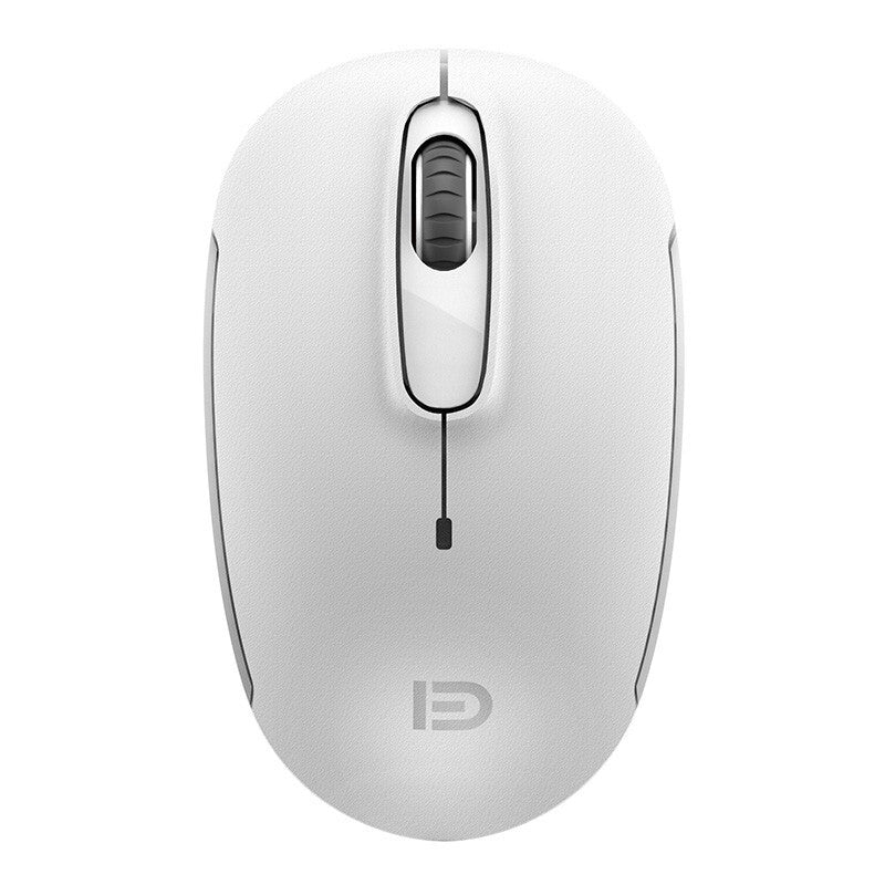 FD V2 Portable 2.4GHz Wireless Mouse Home Office Power Saving Silent Mouse 1600DPI Gaming Mouse for Windows 7 / 8 / Vista / XP Mac