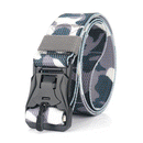 XMUND XM-TB01 125cm Punch Free Magnetic Buckle Belt Quick Release Nylon Leisure Belt Tactical Belt