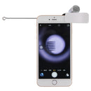 OCOOCOO F60 Tattoo Needle Magnifying Glass 60 Times HD LED Magnifier Silver