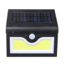 54LED COB Solar Light Outdoor PIR Motion Sensor Wall Lamp