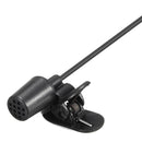 3.5mm External Microphone Mic Clip Lapel Tie With Mini USB Cable Adapter for GoPro Hero 3 3 Plus 4