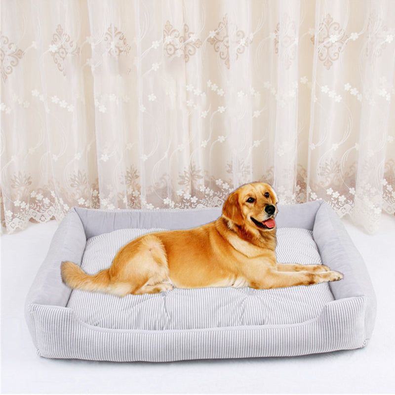 4 Colors Crystal Velvet Pet Bed