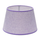 265x355x215MM Cotton Textured Fabric PVC Linen Shade Desk Ceiling Lampshade