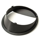 2Pcs Car Angry Bird Style Matte Black Headlight Cover Bezel Eyelids For 07-15 Jeep Wrangler JK