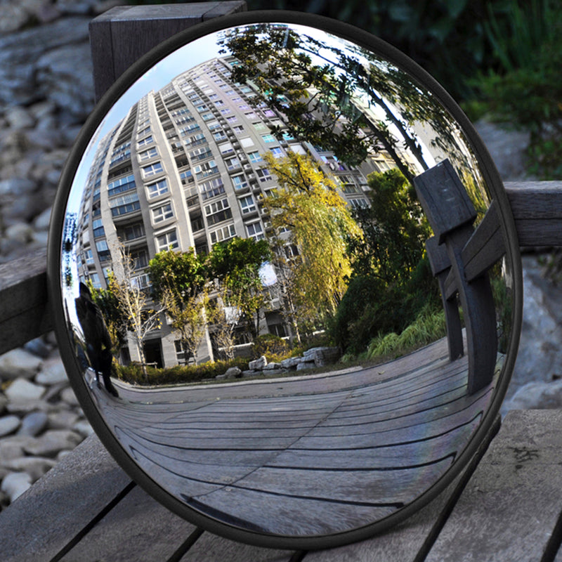 30cm Wide Angle Security Curved Convex Road Traffic Mirrors Safety Driveway